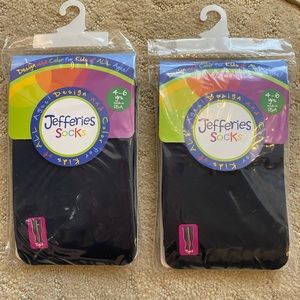 Jefferies Tights for Girls Navy Sensory Friendly Tights